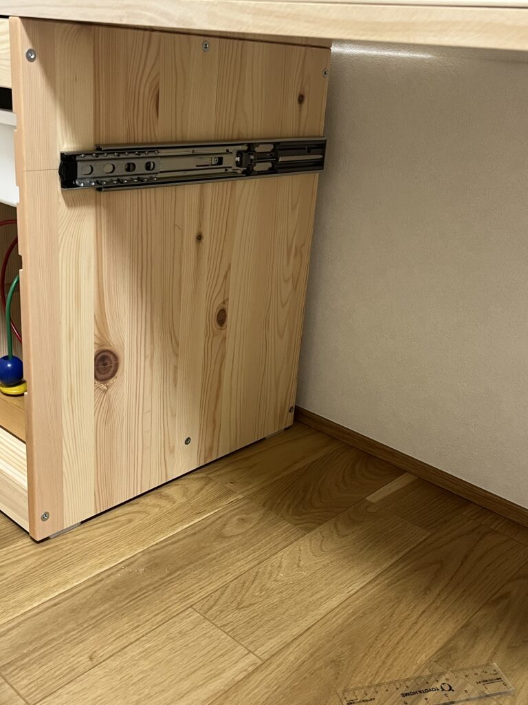 キッズデスクDIY　