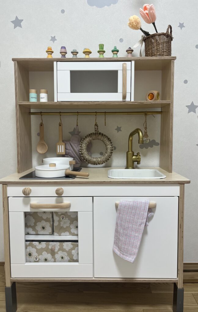 IKEAのおままごとキッチンをDIY